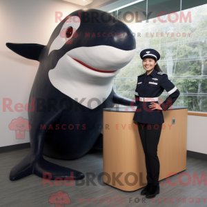 Mascottefiguur van een...