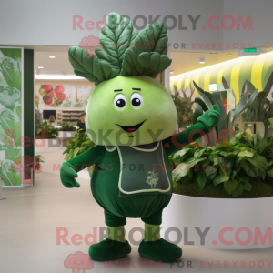 Máscara de rosto verde com...
