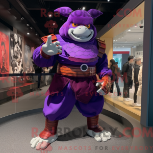 Mascot character of a...