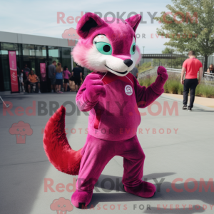 Mascot character of a...