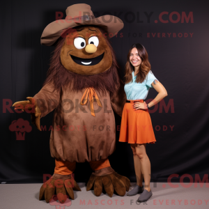 Mascot karakter van een...