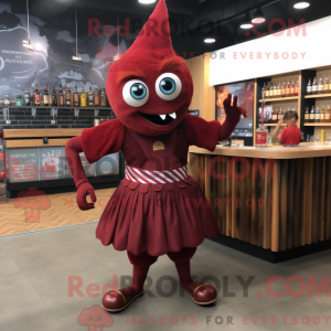 Mascot character of a...