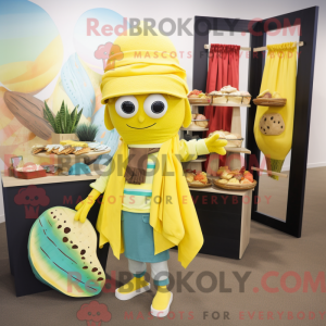 Personnage mascotte d un...