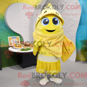 Mascot karakter van een...