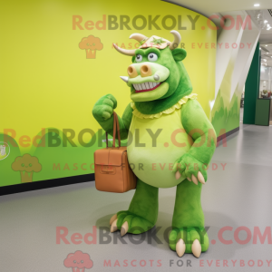 Mascottekarakter van een...