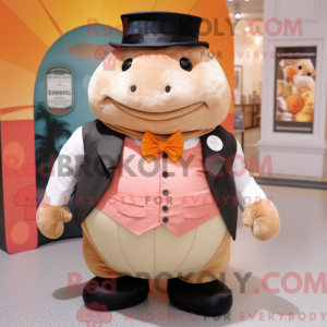 Maskot karakter af en...