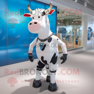 personagem de mascote Cow...