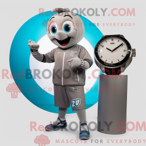Mascot character of a Gray...
