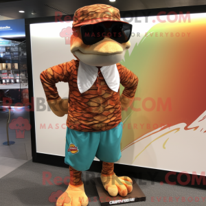 Personnage mascotte d un...