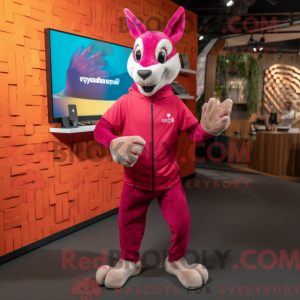 Mascot character of a...