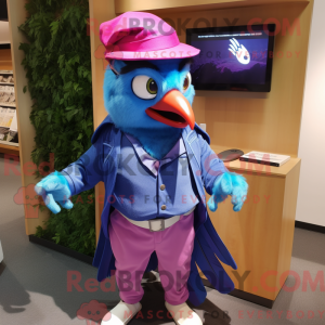 Mascot karakter van een...