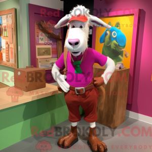 Mascottefiguur van een...