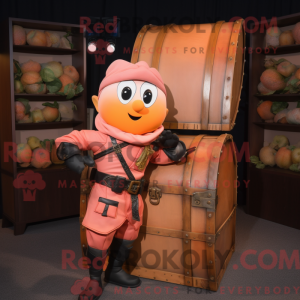 Mascottefiguur van een...