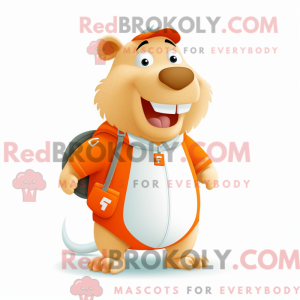 Mascot character of a Cream...