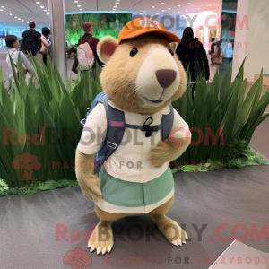 Mascot character of a Cream...