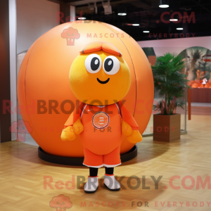 Mascottekarakter van een...