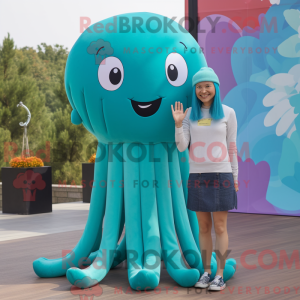 Mascot karakter van een...