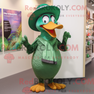 Mascottefiguur van een...