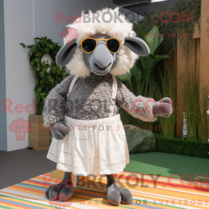 Mascottefiguur van een...