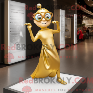 Mascottekarakter van een...