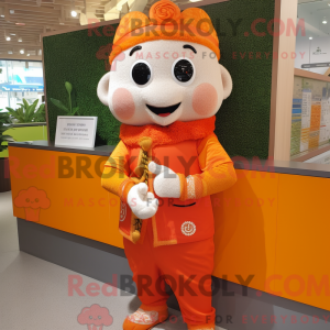 Maskot karakter af en...