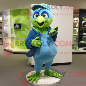 Mascot character of a Lime...