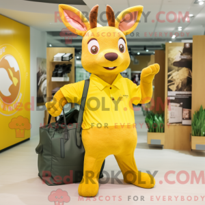 Mascot karakter van een...
