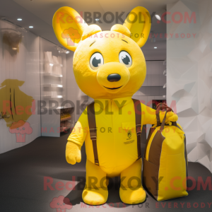 Mascot karakter van een...