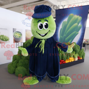 Mascot character of a Navy...
