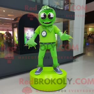 Mascot karakter van een...