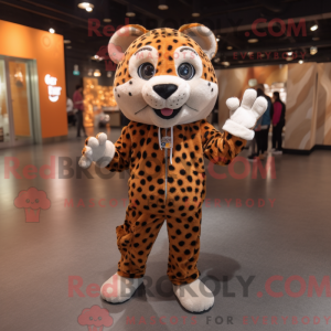 Mascottekarakter van een...