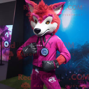 Máscara de Magenta Fox...