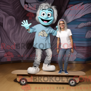 Maskotfigur af et...