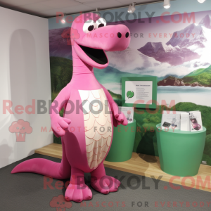 Mascot karakter van een...