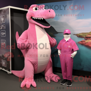 Mascot karakter van een...