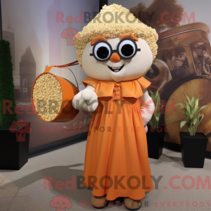 Mascottefiguur van een Rust...