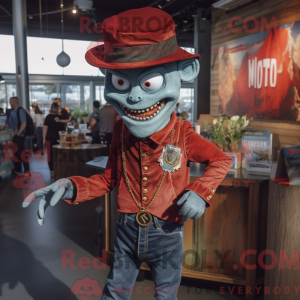 Mascottefiguur van een...