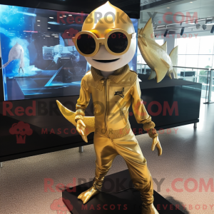 Mascot character of a Gold...