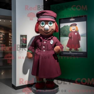 Mascottekarakter van een...