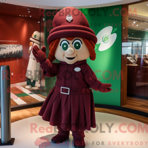Mascot character of a...