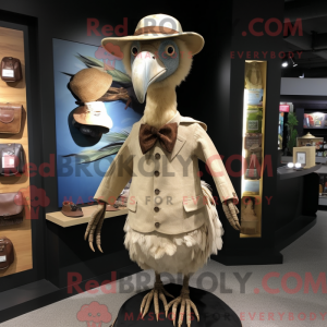 Mascottefiguur van een Tan...