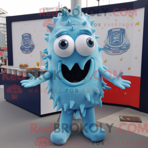 Mascot karakter van een...