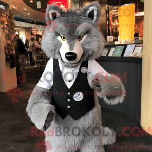 Mascottefiguur van een...
