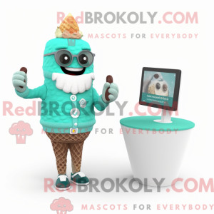 Mascot character of a...