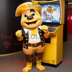 Mascot character of a Gold...