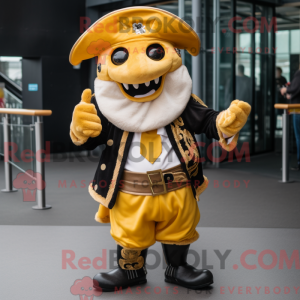 Mascot character of a Gold...