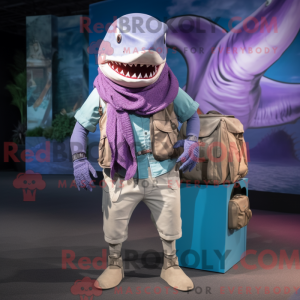 Mascot karakter van een...
