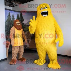 Mascot character of a...