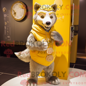 Personaggio mascotte Gold...