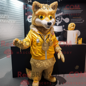 Mascottekarakter van een...